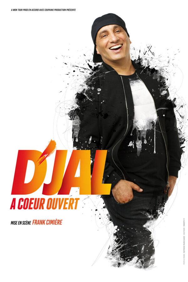 Affiche D'Jal — À cœur ouvert