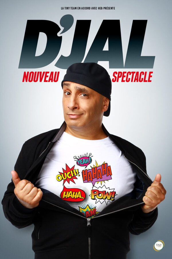 Affiche D'Jal — Nouveau spectacle