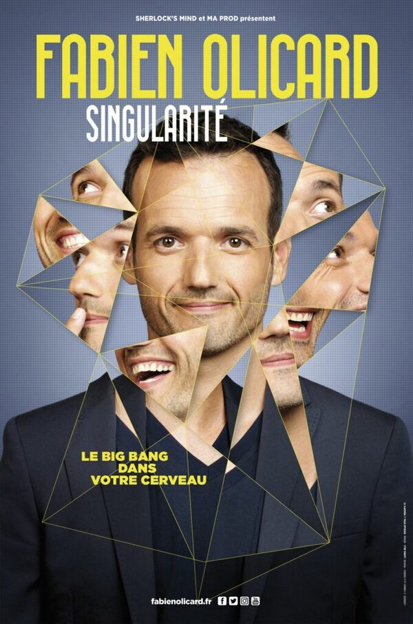 Affiche Fabien Olicard — Singularité