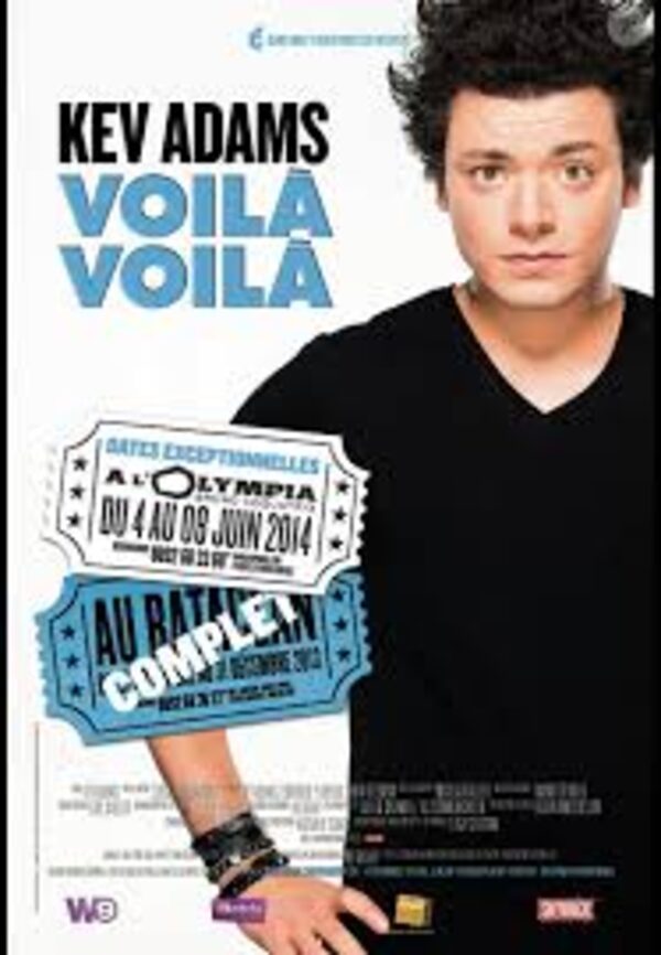 Affiche Kev Adams — Voilà Voilà