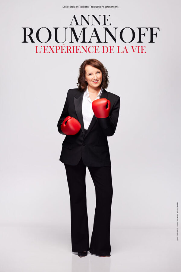 Affiche Anne Roumanoff — L'Expérience de la vie