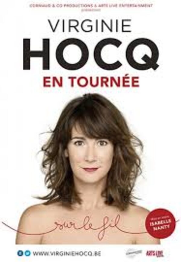 Affiche Virginie Hocq — Sur le fil