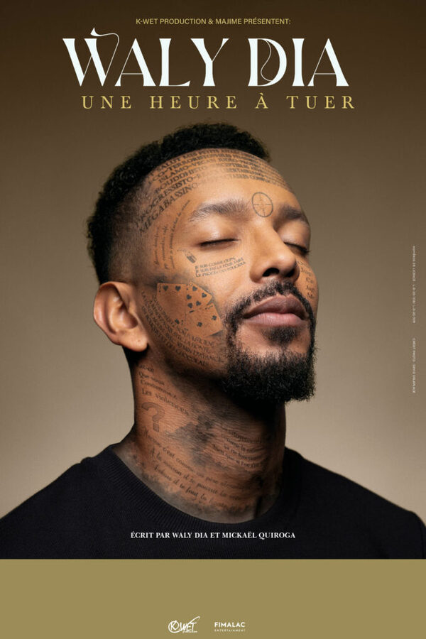 Affiche Waly Dia — Une heure à tuer