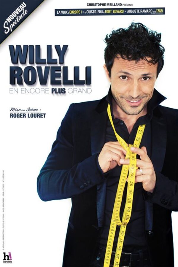 Affiche Willy Rovelli — En encore plus grand